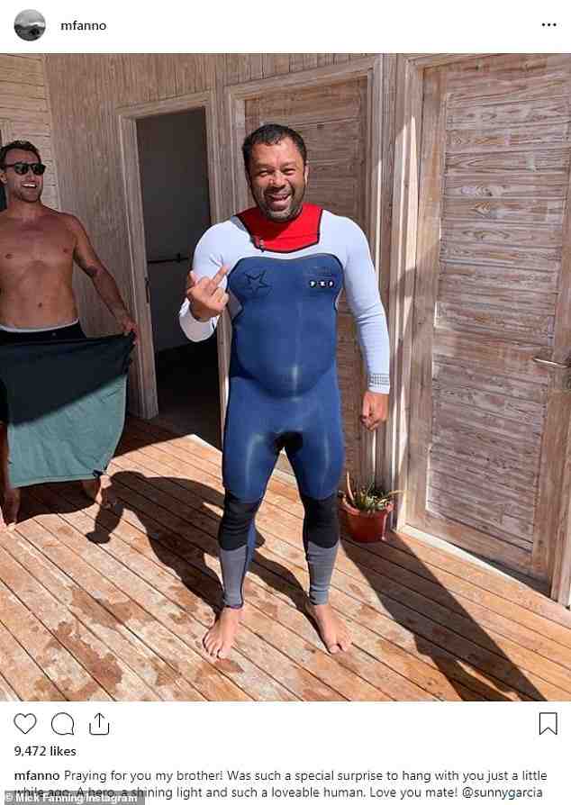 Did Sunny Garcia recover?