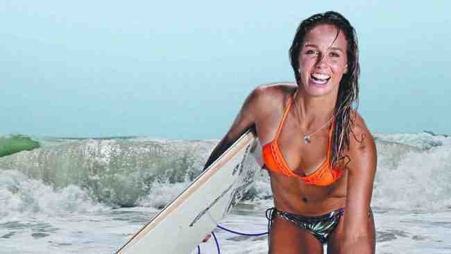 How did Sally Fitzgibbons go in the Olympics?
