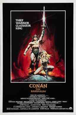 How much did Arnold Schwarzenegger weigh in Conan the Barbarian?