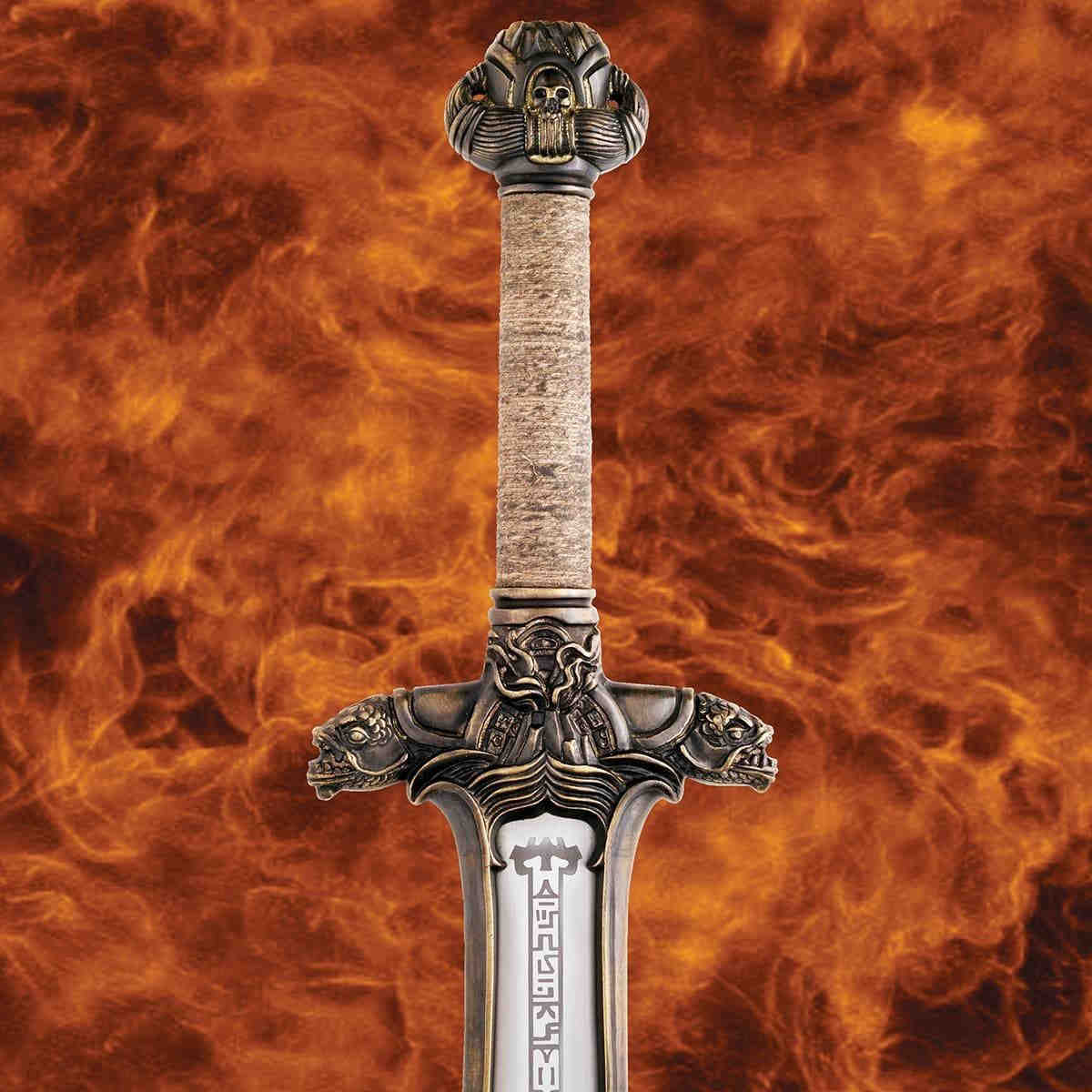 How much did the sword in Conan weigh?