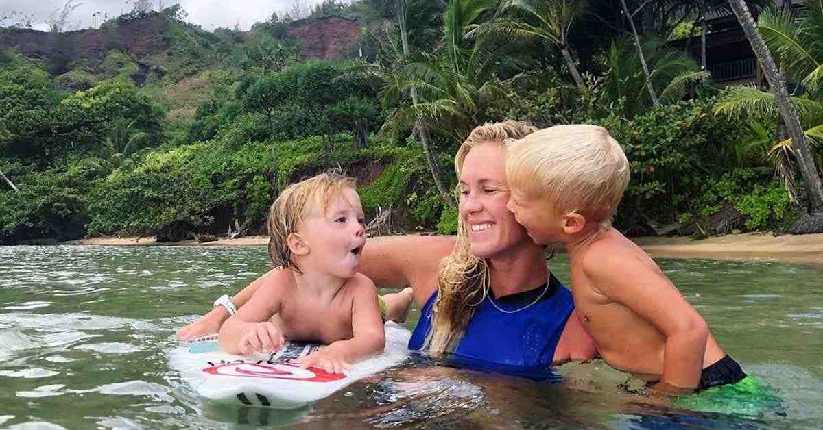 How old was Bethany Hamilton when she had her first child?