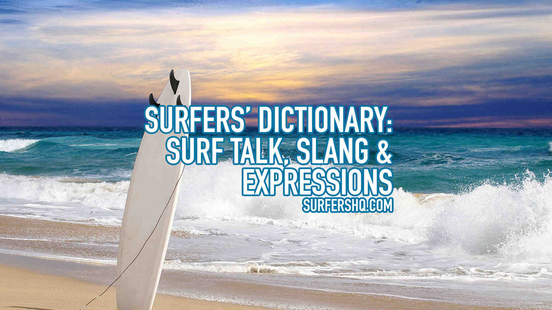 What do surfers call their boards?