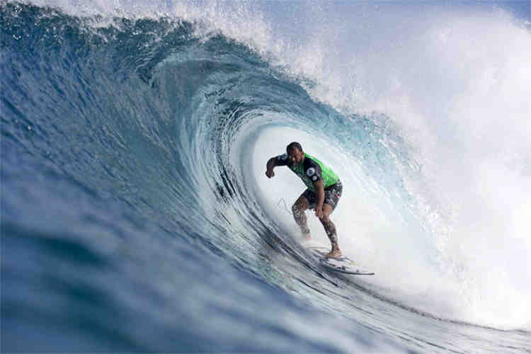 What does backdoor mean in surfing?