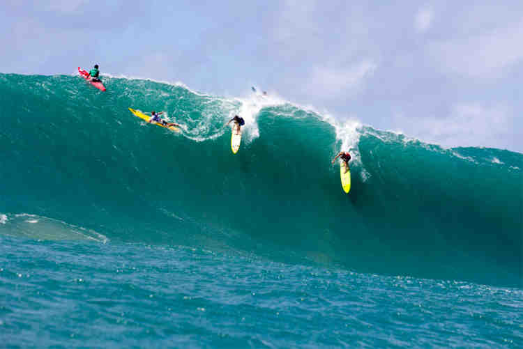 What is the biggest surf competition in Hawaii?