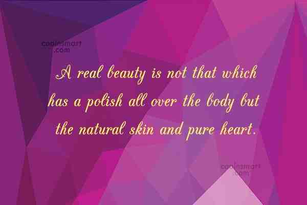What is the true essence of beauty?
