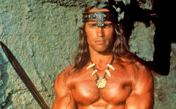 What year did Arnold Schwarzenegger do Conan the Barbarian?