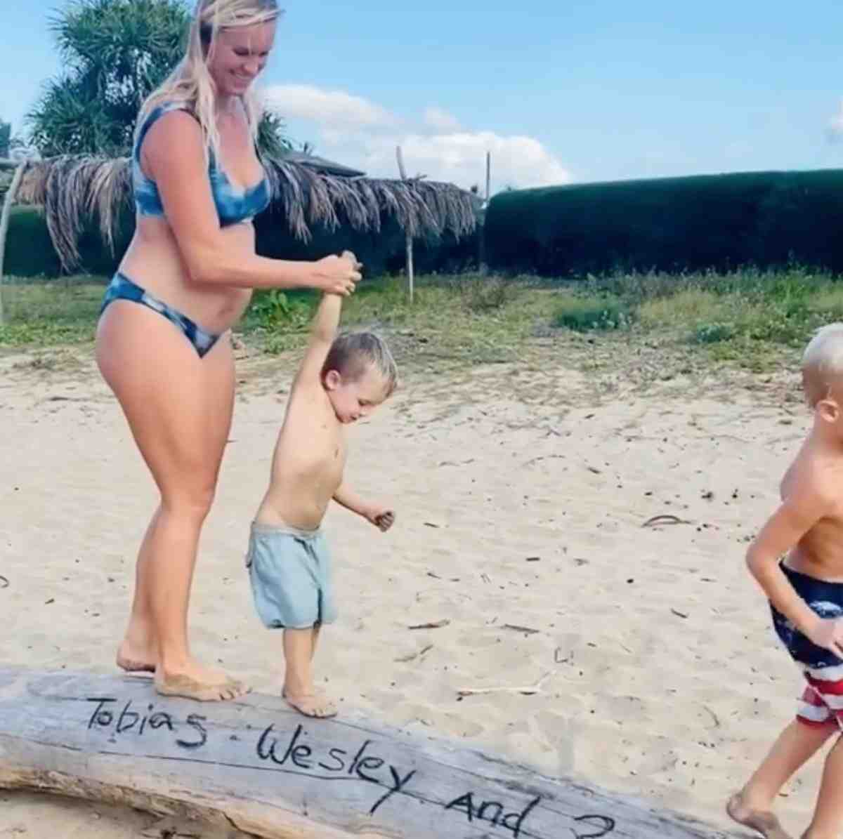 When did Bethany Hamilton have her first child?