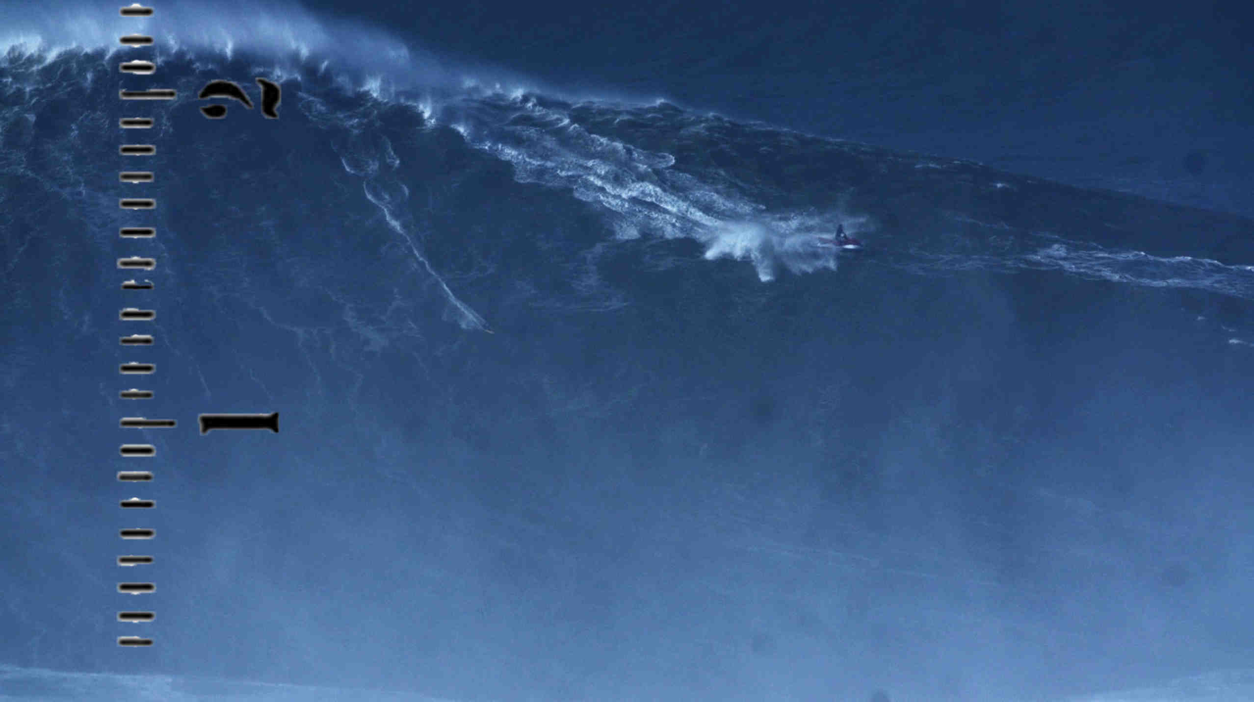 Who surfed the biggest wave?