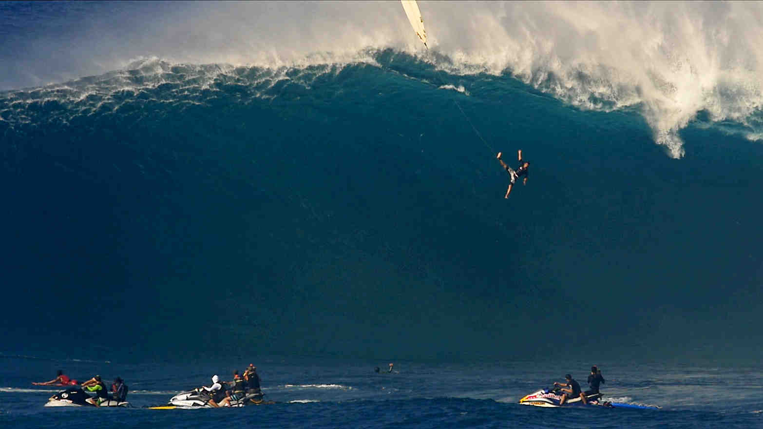 Has someone surfed a tsunami?