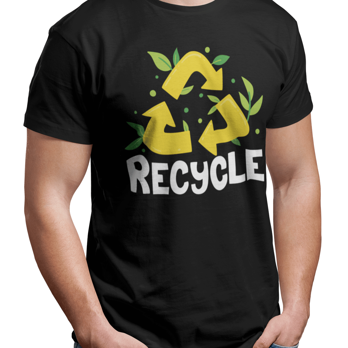 How can you recycle an old T-shirt?