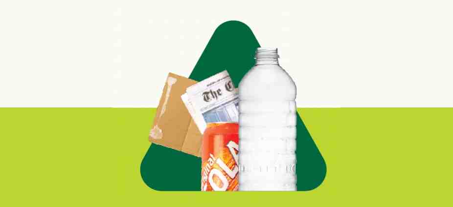 How do you recycle and reuse bottles?