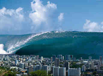 Was there ever a mega tsunami?