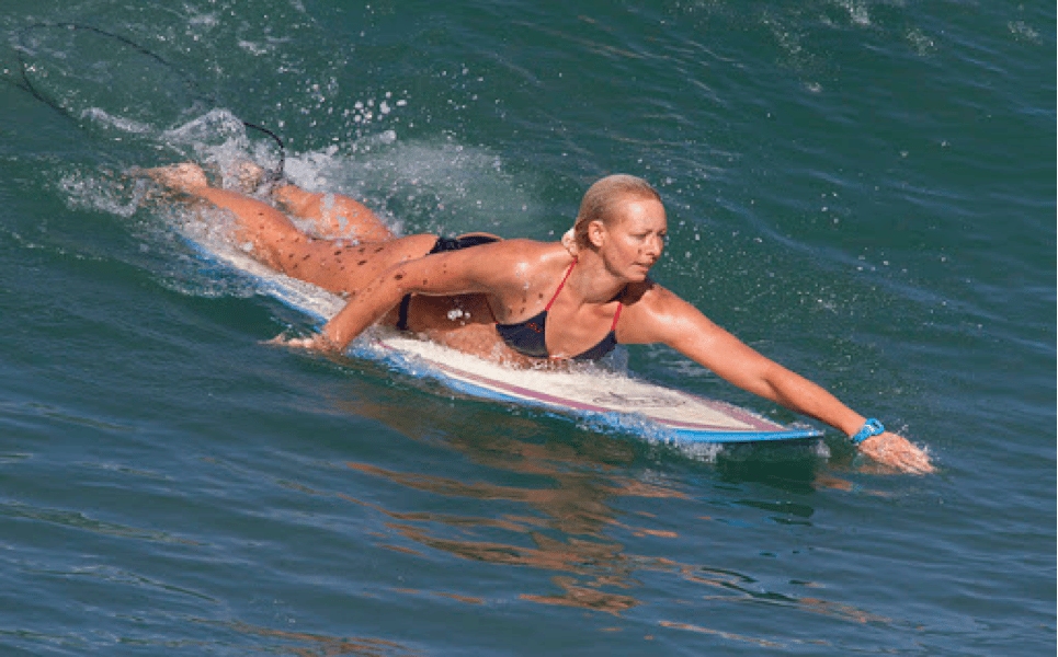 What muscles do you need to surf?