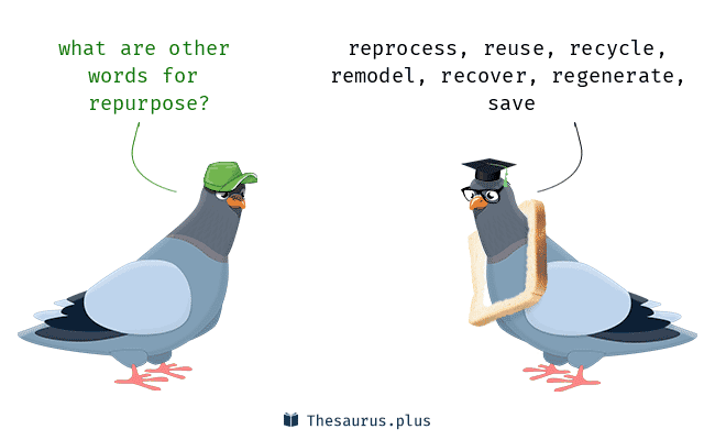 What's another word for repurpose?