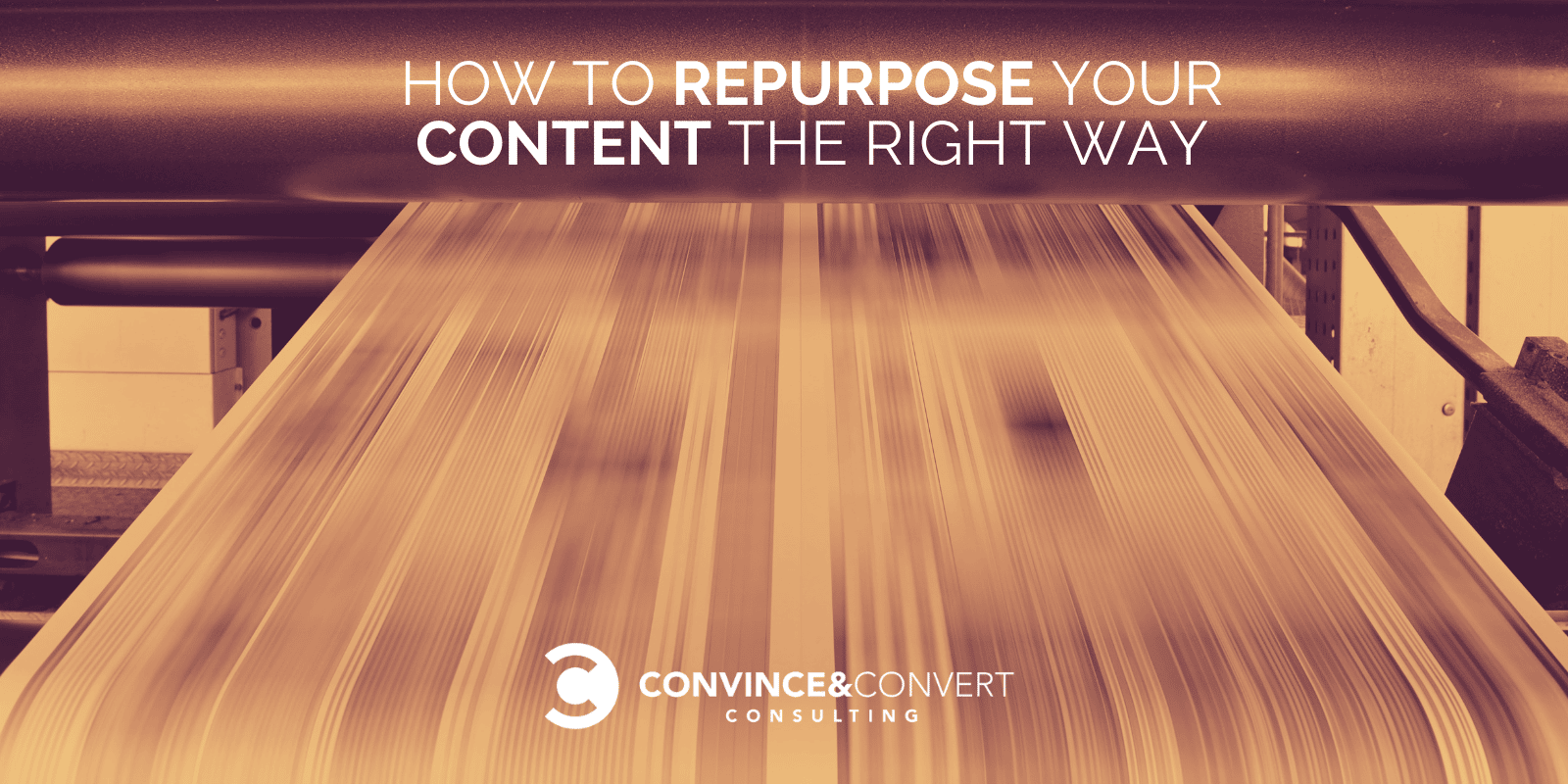 Why should you repurpose content?