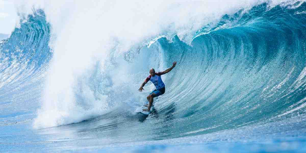 What does Kelly Slater do now?