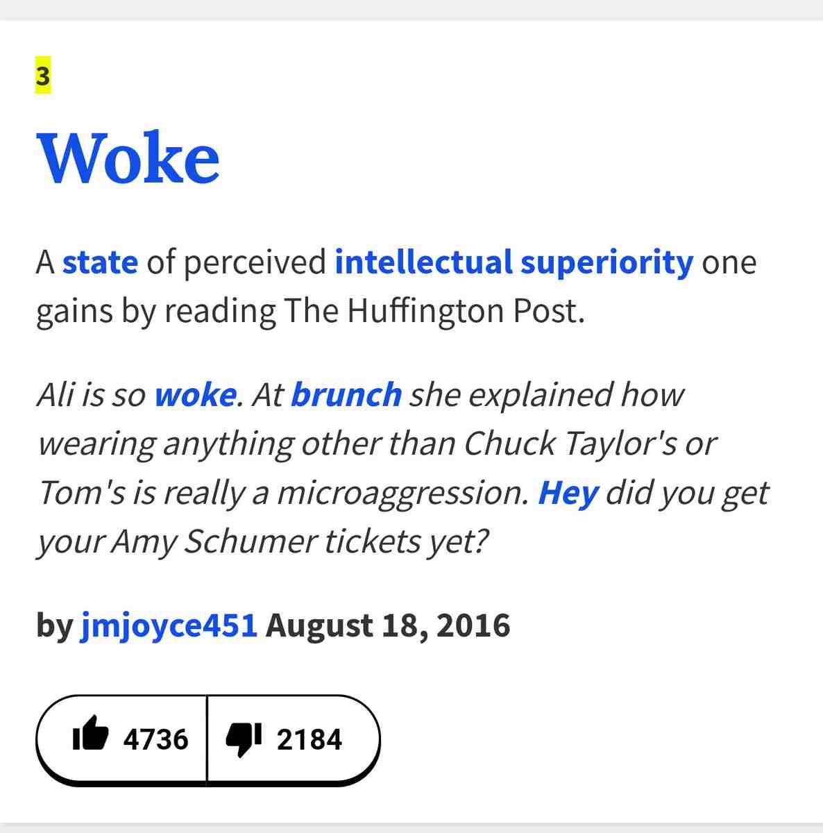 What's another way of saying woke?
