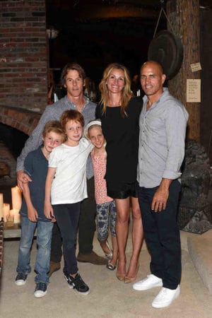Who are Kelly Slater's kids?