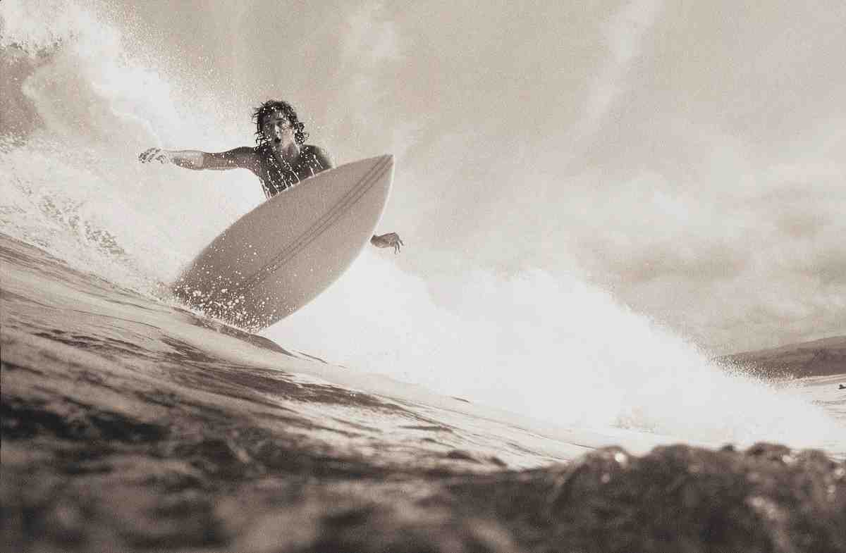 Who was the first person to surf in Australia?
