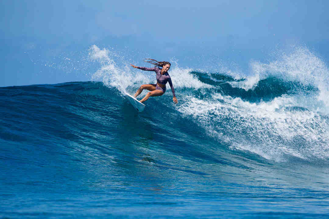 Who was the first woman surfer?
