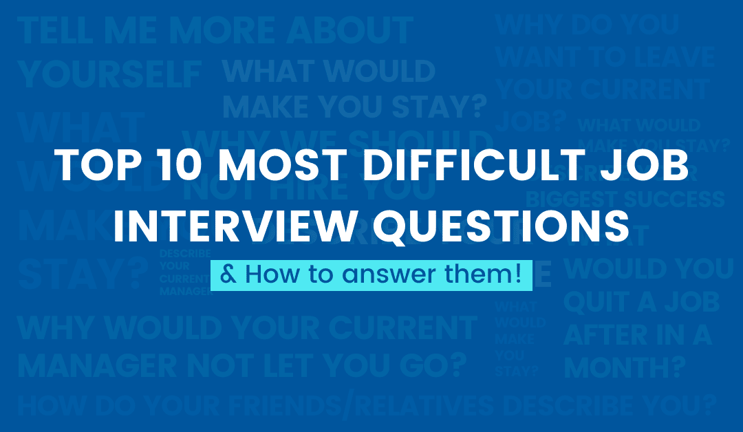 What are the 13 most common interview questions and answers?