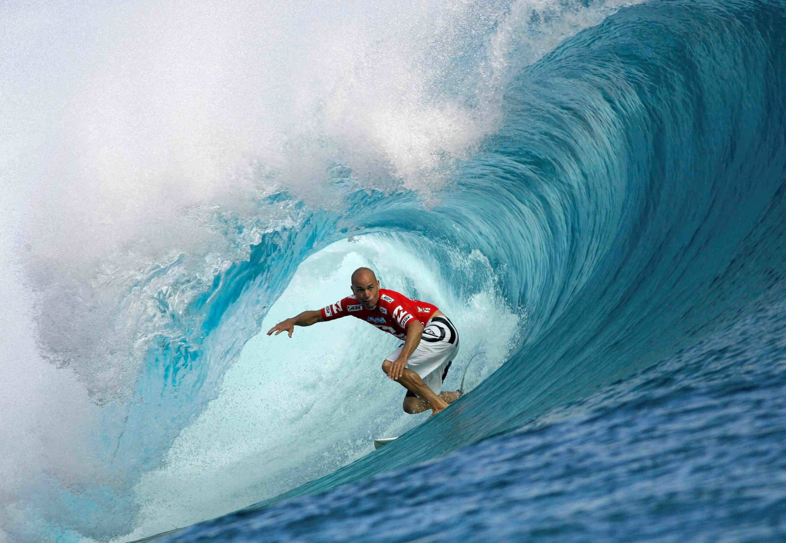 What is Kelly Slater ranked?