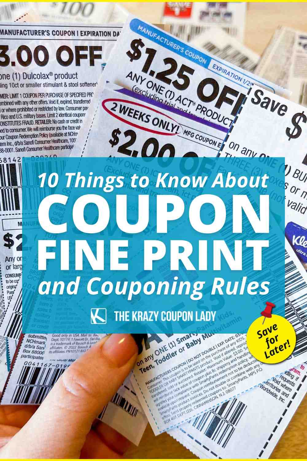 What is the coupon policy?