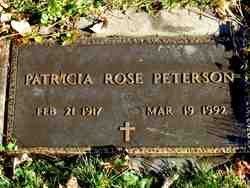 Where is Patricia Sue Peterson?