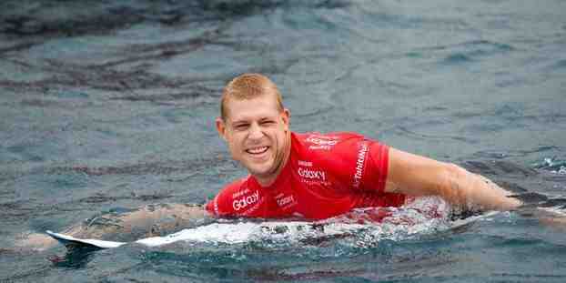 Who is Mick Fanning sponsored by?