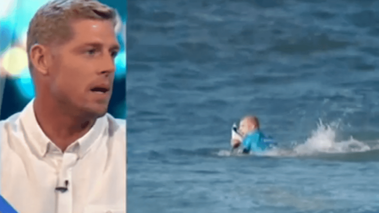Who is Mick Fanning's father?