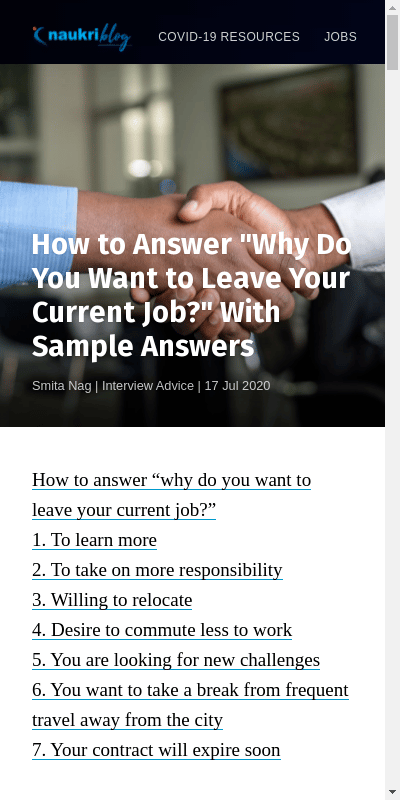 Why do I want to work for a company?