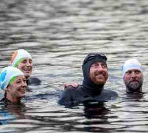 Is it OK to swim in very cold water?