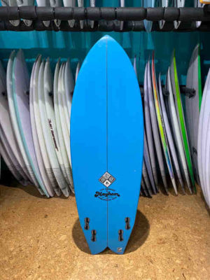 What sustainable product is used to build the special surfboards?