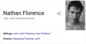 Who is Nathan Florence brother?
